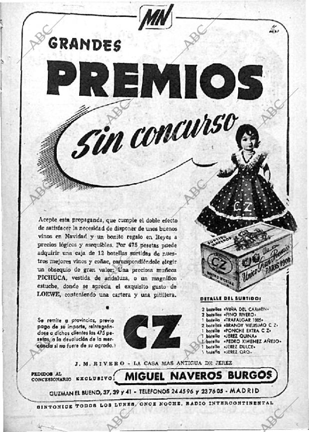 ABC MADRID 30-11-1952 página 9