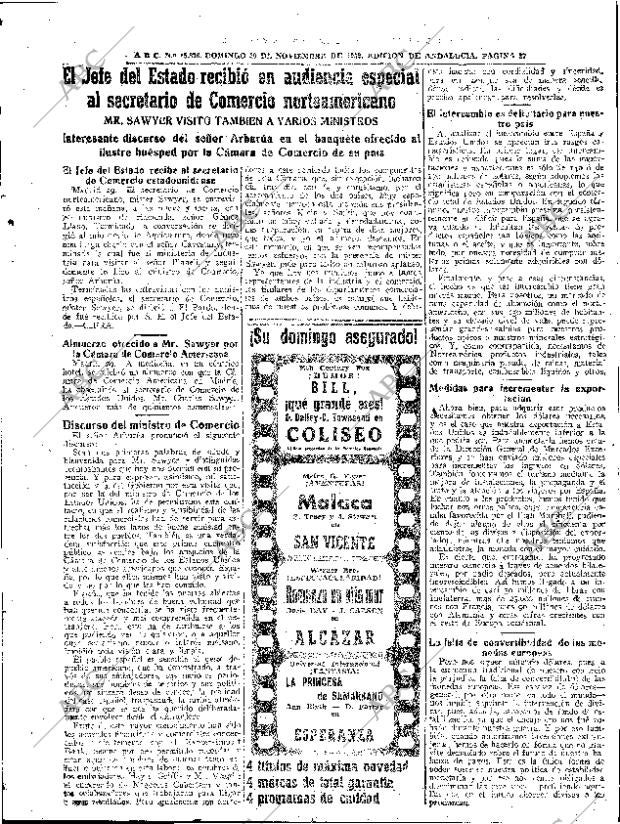 ABC SEVILLA 30-11-1952 página 27