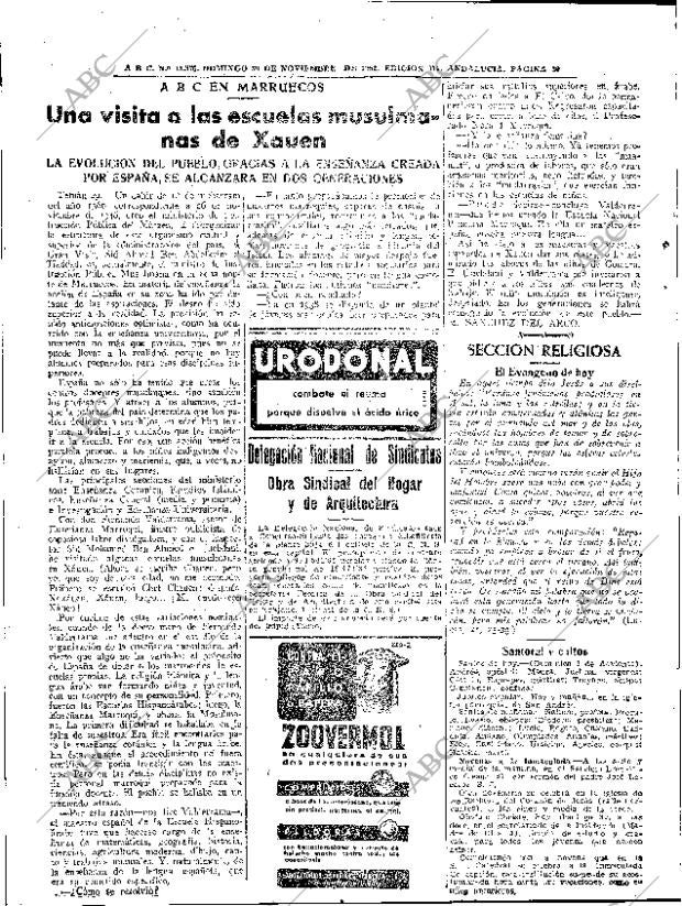 ABC SEVILLA 30-11-1952 página 30
