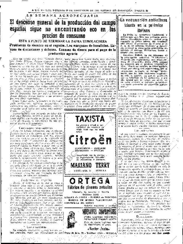 ABC SEVILLA 30-11-1952 página 33