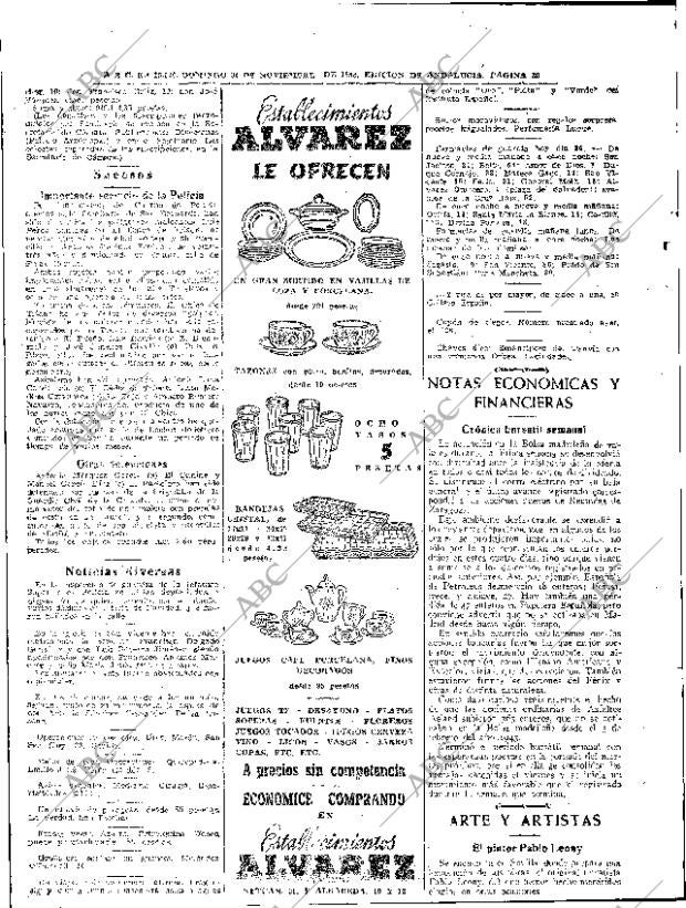 ABC SEVILLA 30-11-1952 página 38
