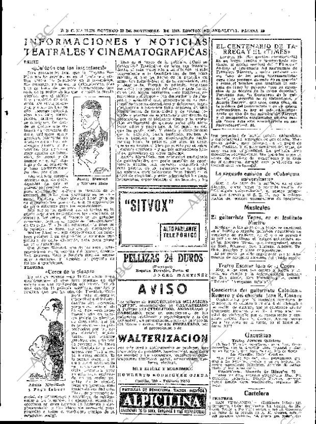 ABC SEVILLA 30-11-1952 página 39