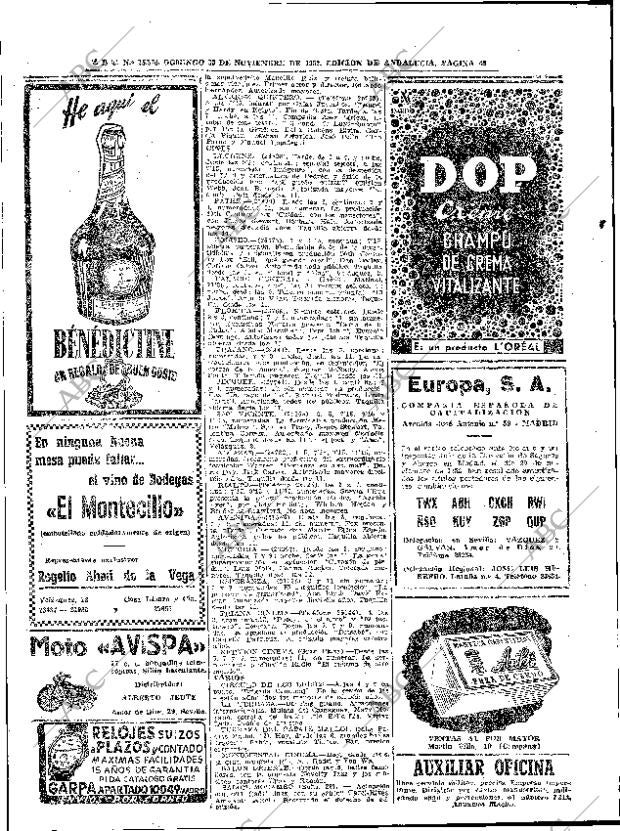 ABC SEVILLA 30-11-1952 página 40