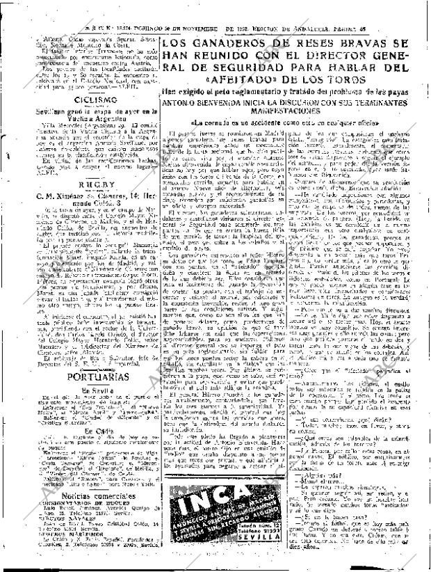 ABC SEVILLA 30-11-1952 página 43