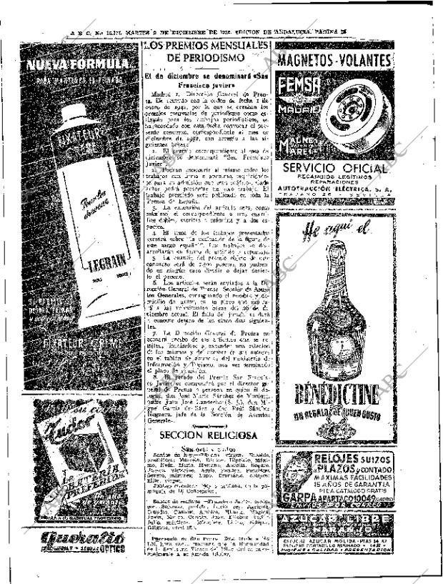 ABC SEVILLA 02-12-1952 página 26