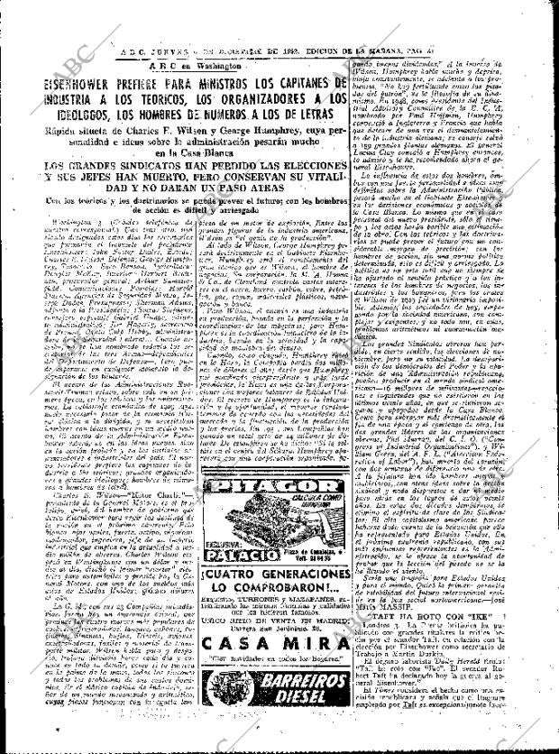 ABC MADRID 04-12-1952 página 23