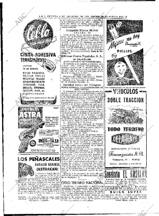 ABC MADRID 04-12-1952 página 30
