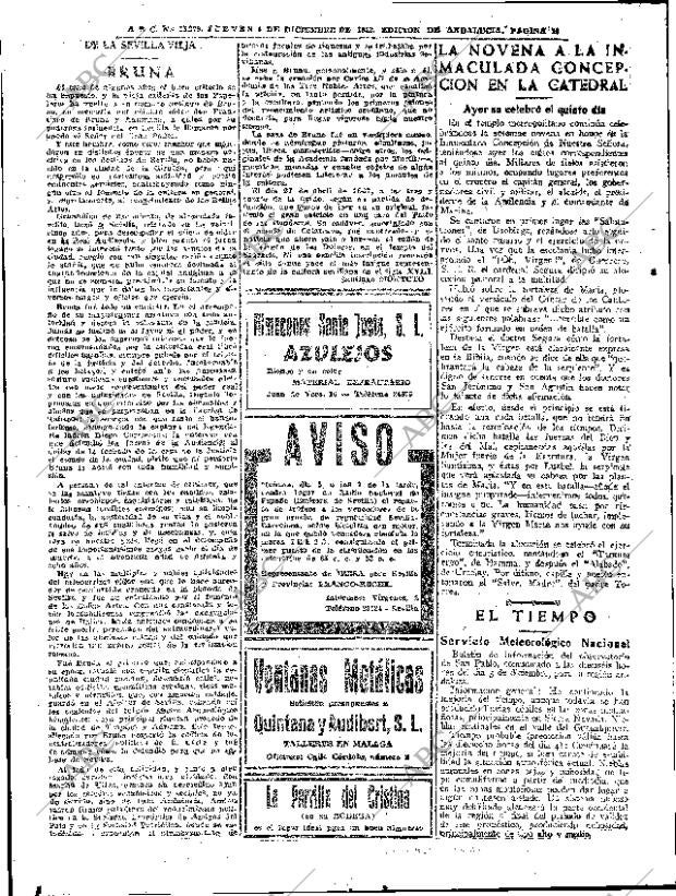 ABC SEVILLA 04-12-1952 página 18