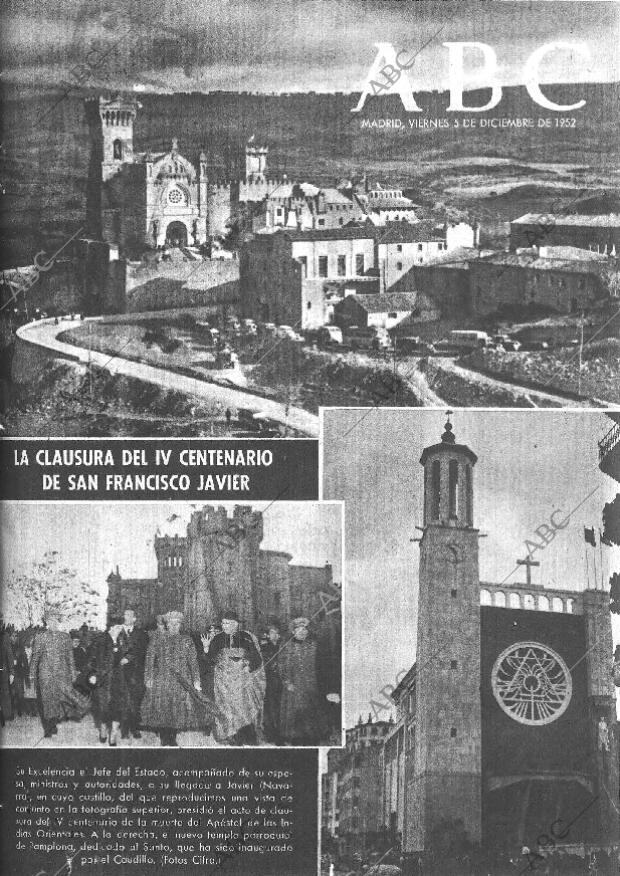 ABC MADRID 05-12-1952 página 1
