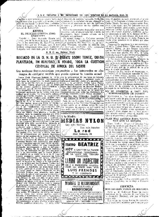 ABC MADRID 05-12-1952 página 22