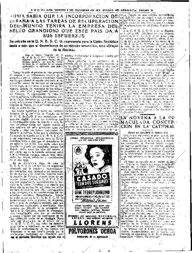 ABC SEVILLA 05-12-1952 página 14