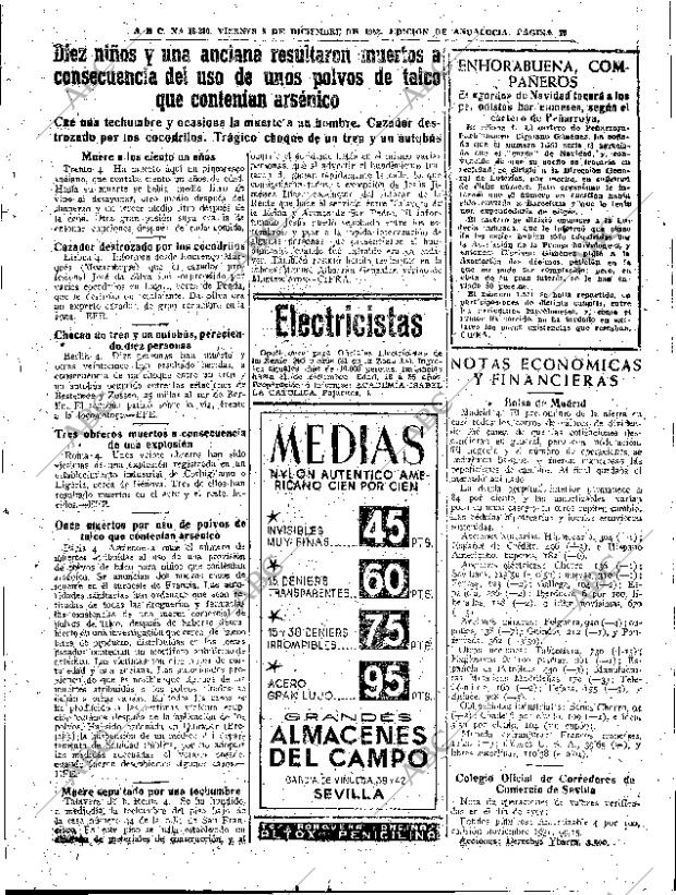 ABC SEVILLA 05-12-1952 página 17