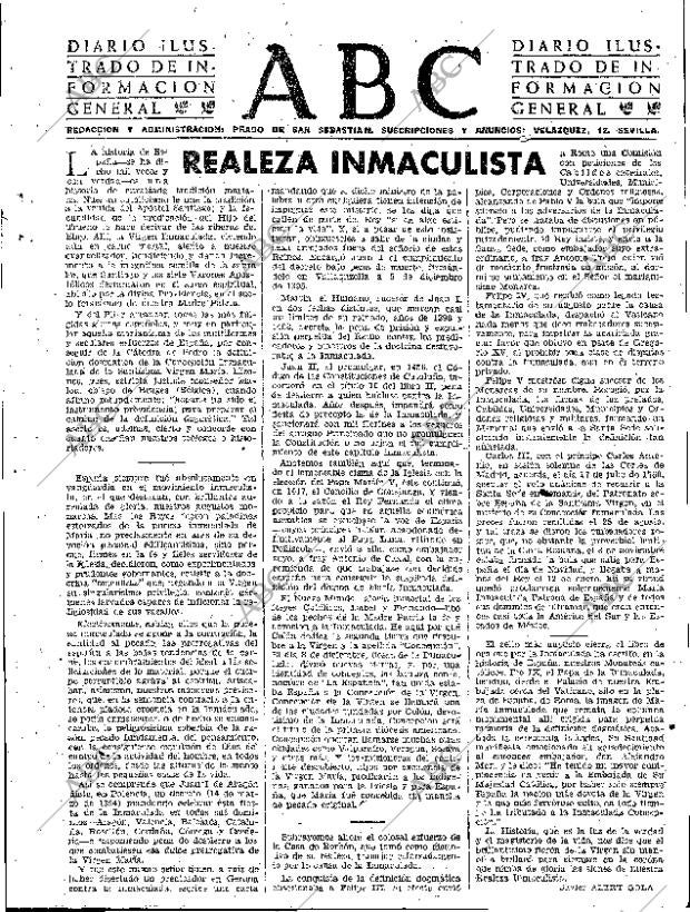 ABC SEVILLA 07-12-1952 página 3