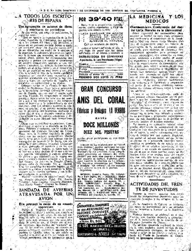 ABC SEVILLA 07-12-1952 página 45