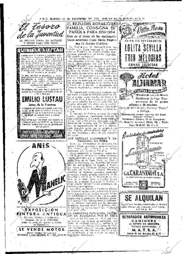 ABC MADRID 16-12-1952 página 42