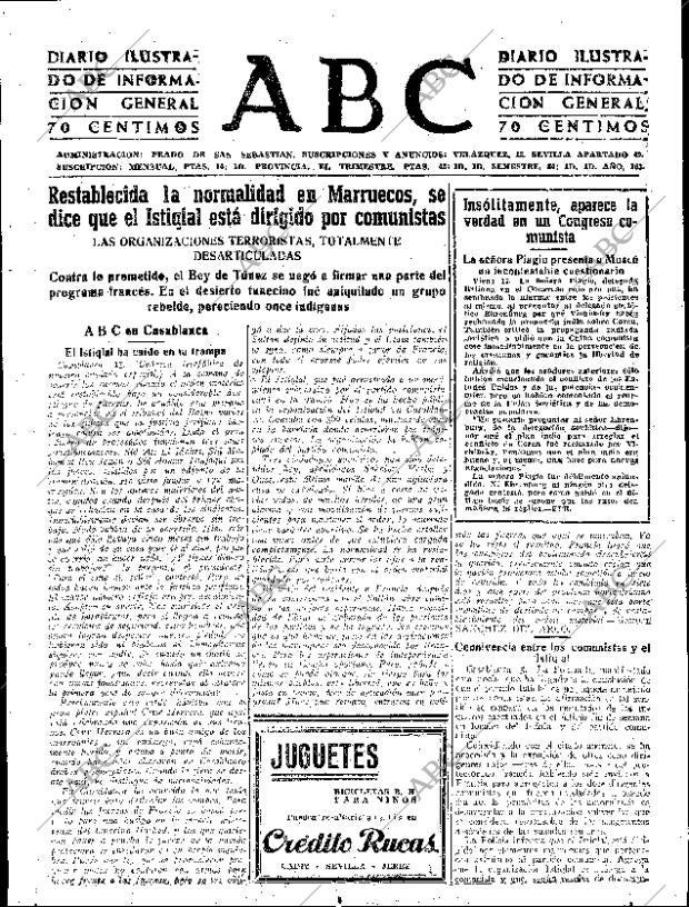 ABC SEVILLA 16-12-1952 página 15