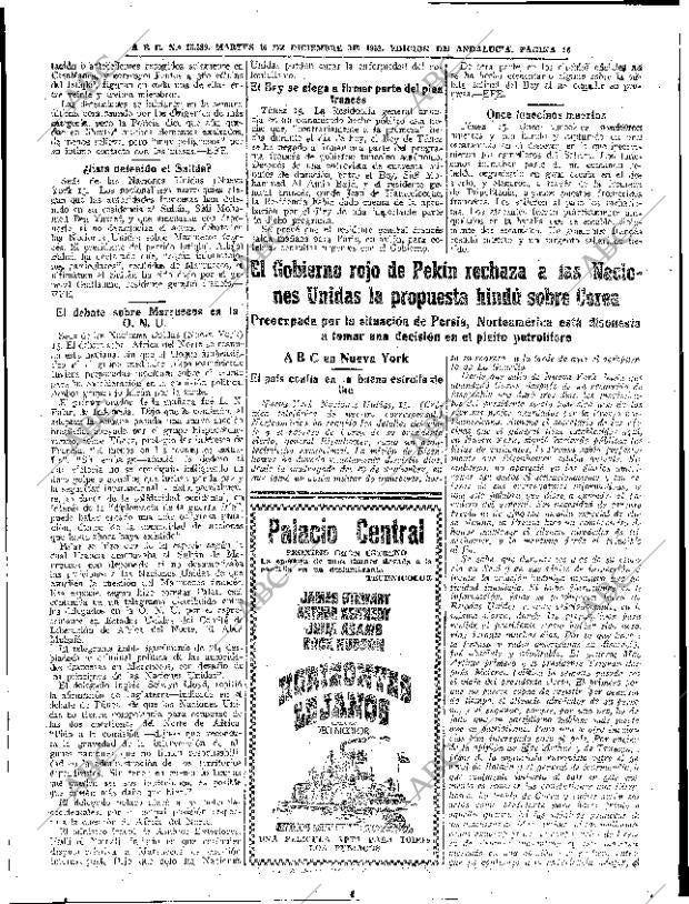 ABC SEVILLA 16-12-1952 página 16