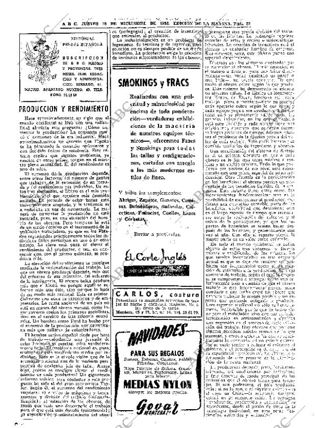 ABC MADRID 18-12-1952 página 32