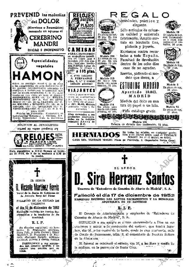 ABC MADRID 18-12-1952 página 54