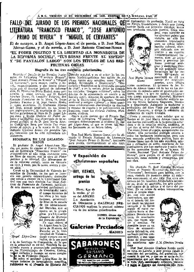 ABC MADRID 19-12-1952 página 37