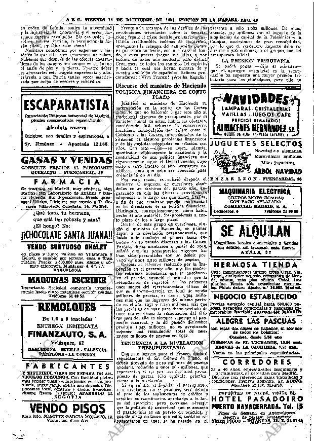 ABC MADRID 19-12-1952 página 48