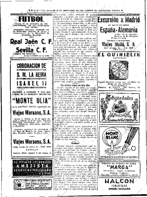 ABC SEVILLA 23-12-1952 página 32