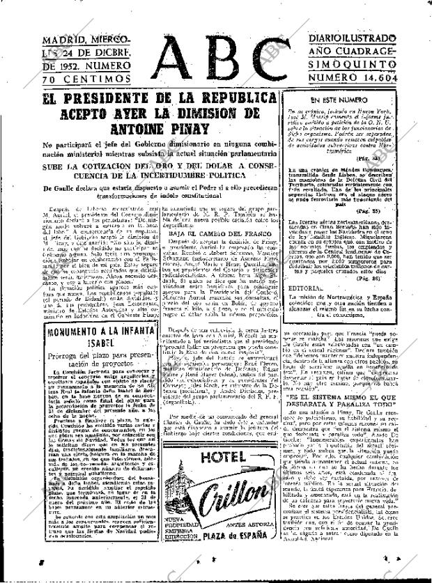 ABC MADRID 24-12-1952 página 31