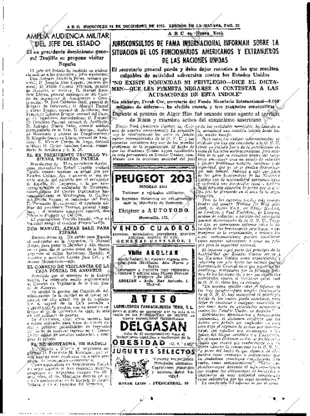 ABC MADRID 24-12-1952 página 33