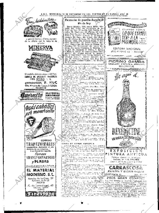 ABC MADRID 24-12-1952 página 50