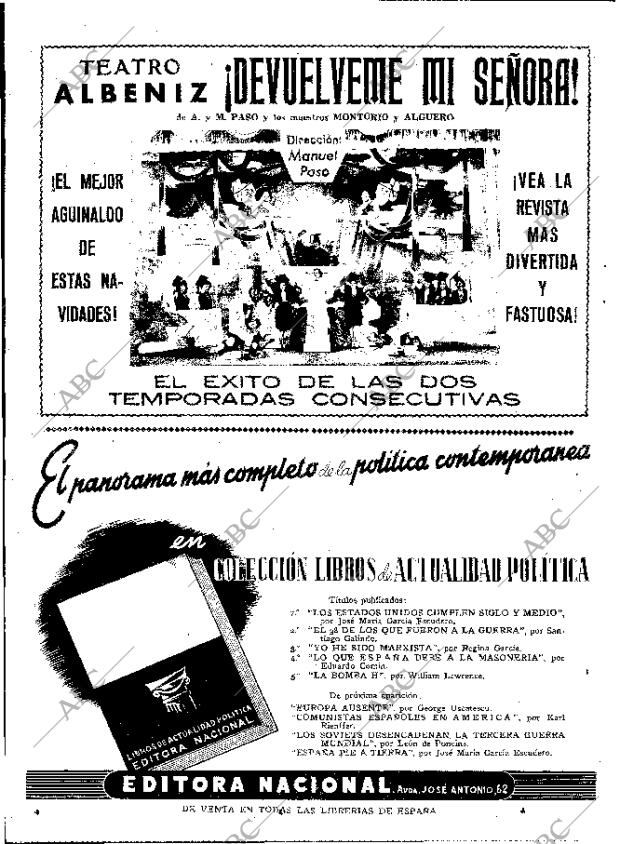 ABC MADRID 24-12-1952 página 6