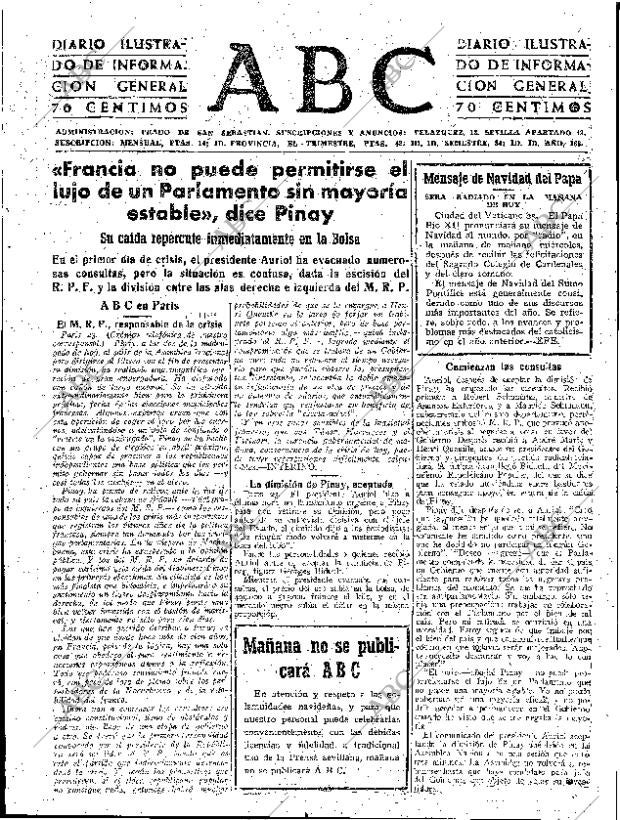 ABC SEVILLA 24-12-1952 página 15