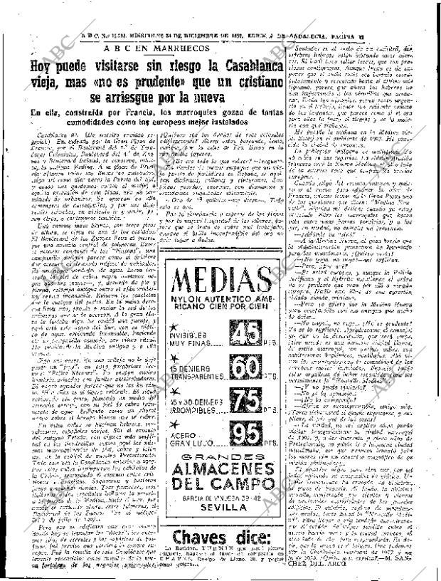 ABC SEVILLA 24-12-1952 página 21