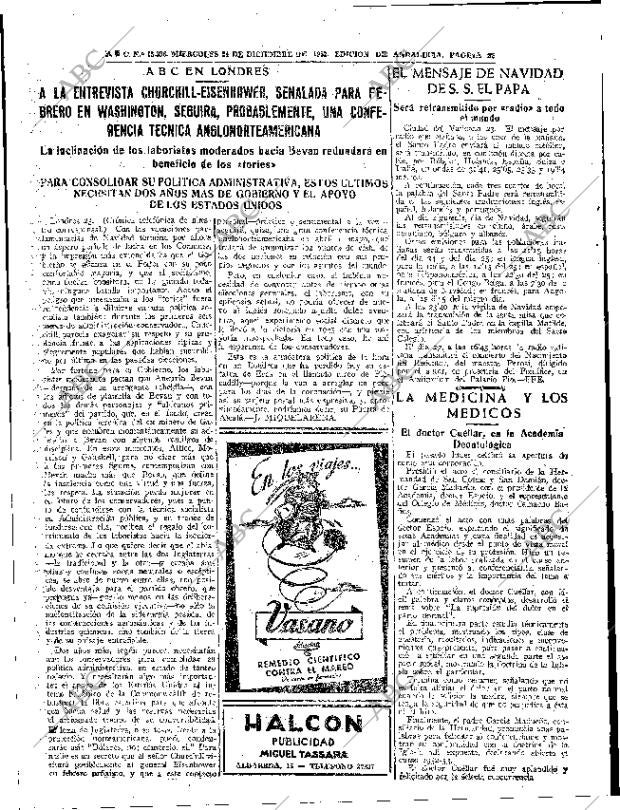 ABC SEVILLA 24-12-1952 página 22