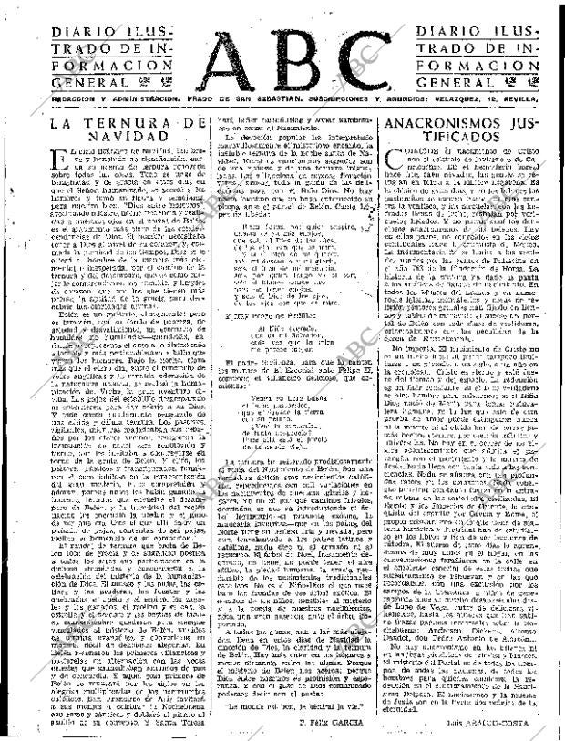 ABC SEVILLA 24-12-1952 página 3