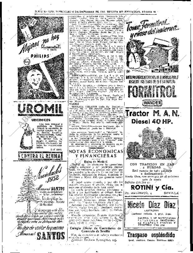 ABC SEVILLA 24-12-1952 página 30