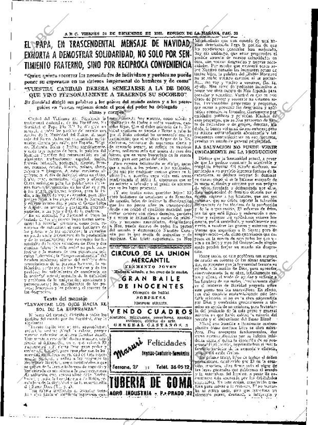 ABC MADRID 26-12-1952 página 33