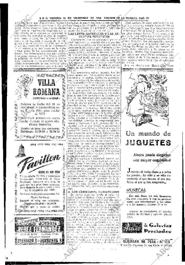 ABC MADRID 26-12-1952 página 36