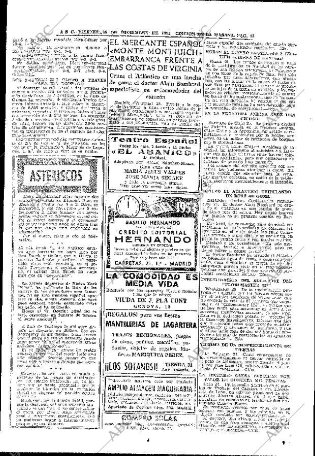 ABC MADRID 26-12-1952 página 48