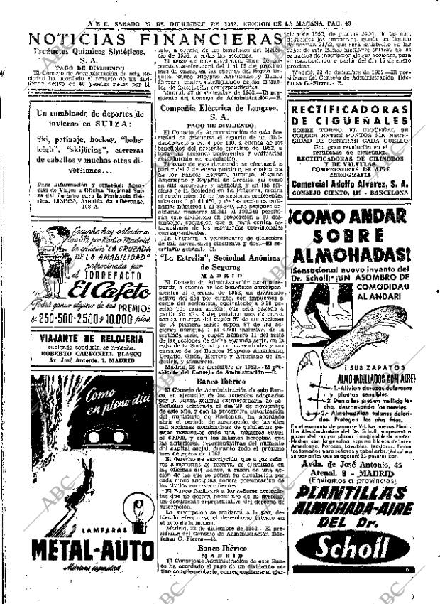 ABC MADRID 27-12-1952 página 46