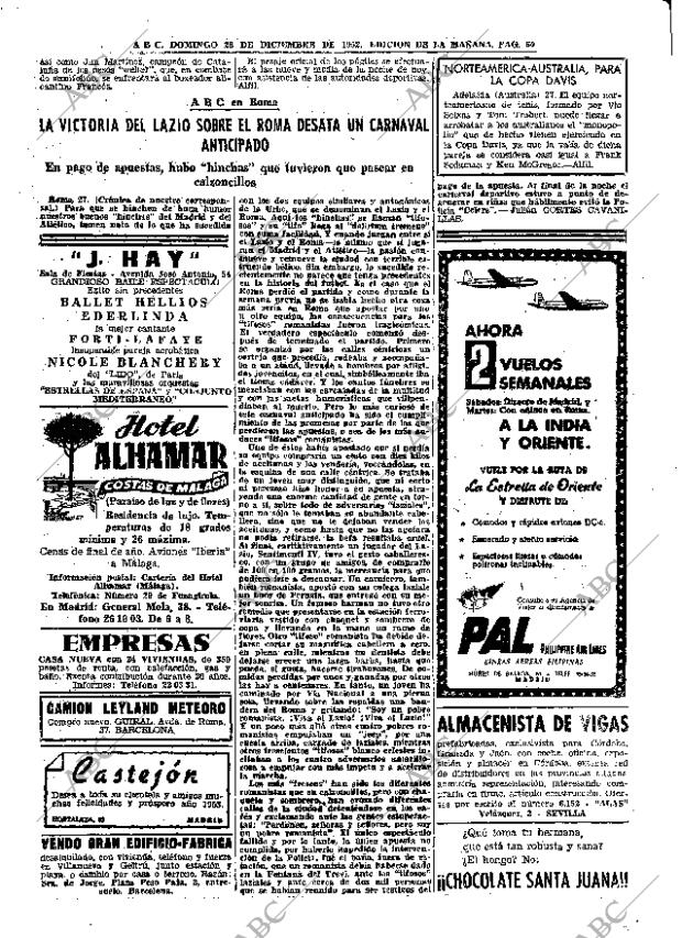 ABC MADRID 28-12-1952 página 52