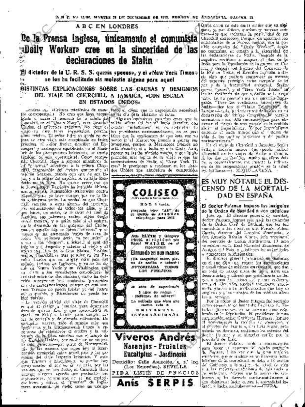 ABC SEVILLA 30-12-1952 página 21