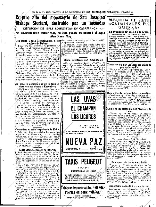 ABC SEVILLA 30-12-1952 página 25