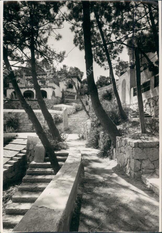 Vista de uno de los Rincones del pueblo de S'Agaro