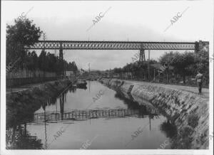 Redondela: viaducto de la línea de Pontevedra Compostela y la coruña