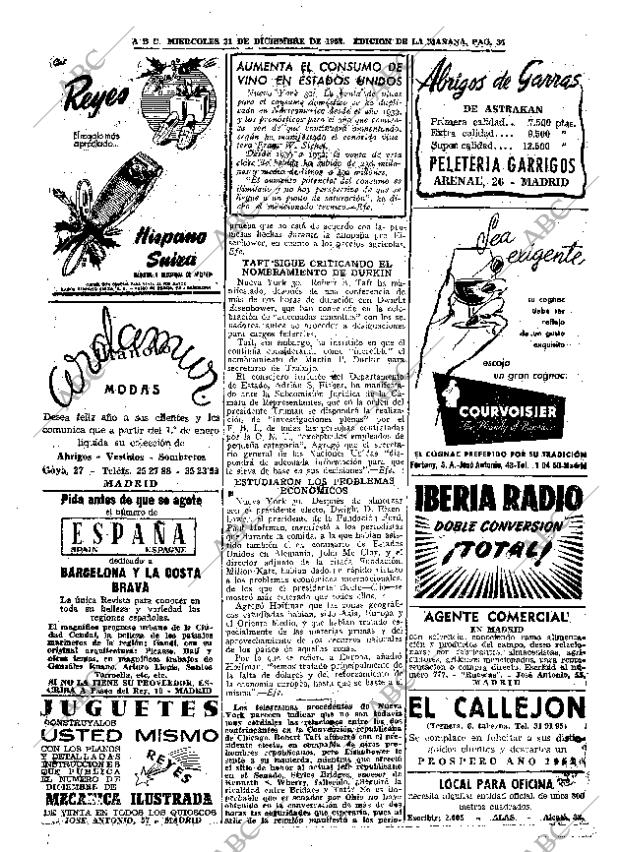 ABC MADRID 31-12-1952 página 34