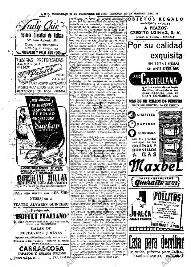 ABC MADRID 31-12-1952 página 38