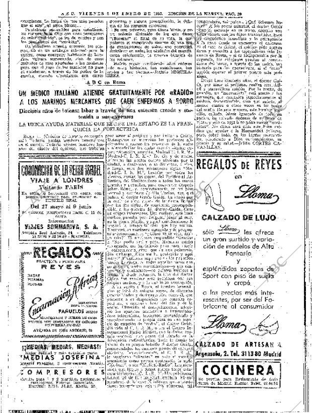 ABC MADRID 02-01-1953 página 20