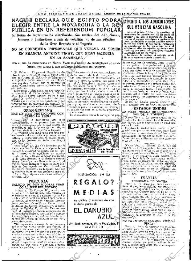 ABC MADRID 02-01-1953 página 21