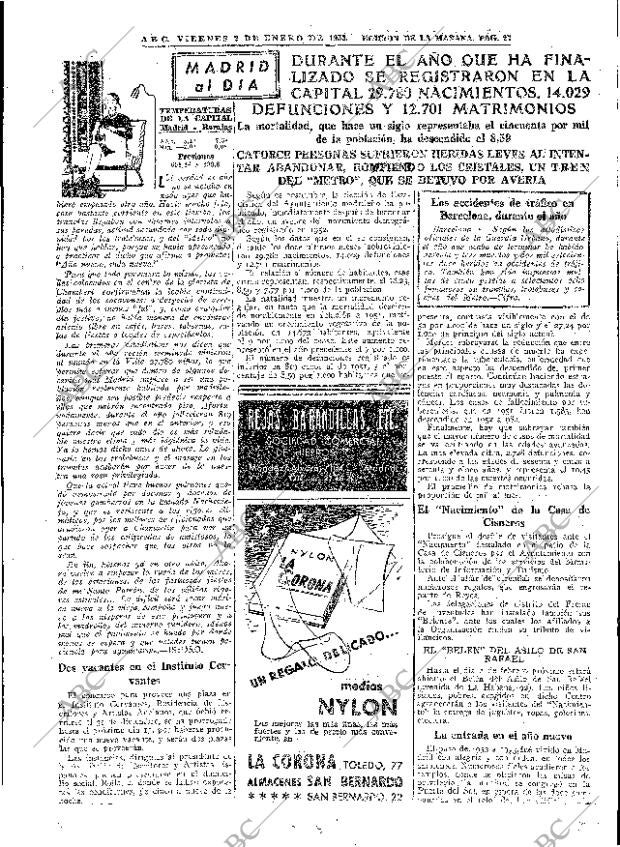 ABC MADRID 02-01-1953 página 27