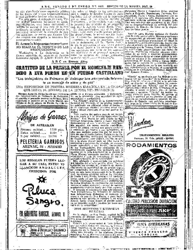 ABC MADRID 03-01-1953 página 20